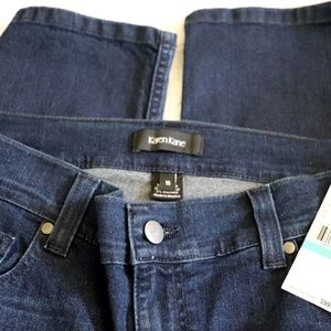 Karen Kane Skinny Dark Wash Jean Size 16 NWT